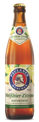 Produktbild: Paulaner Weißbier Zitrone Russ Naturtrüb 20x0,5l