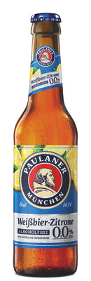 Produktbild: Paulaner Weißbier Zitrone 0,0 % 4x6x0,33l