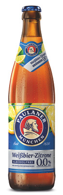 Produktbild: Paulaner Weißbier Zitrone Alkoholfrei 0,0% 20x0,5l