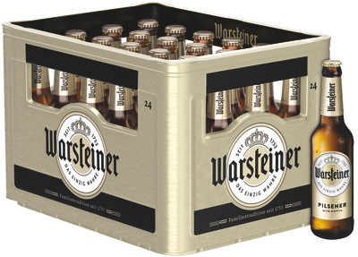 Produktbild: Warsteiner Premium Pilsener 24x0,33l