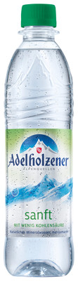 Produktbild: Adelholzener Sanft Grün PET 0,5 MW