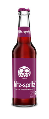 Produktbild: fritz-spritz bio-traubensaftschorle rot 0,33l MW