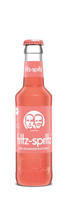 Produktbild: fritz-spritz bio-rhabarbersaftschorle 24x0,2l MW