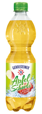 Produktbild: Gerolsteiner Apfelschorle PET EW/Pfd 12x0,5l
