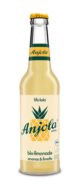 Produktbild: fritz-kola Anjola bio-limonade Ananas & Limette 24x0,33l MW