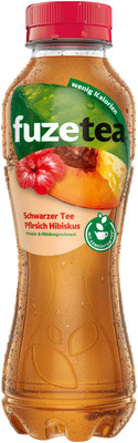 Produktbild: Fuze Tea Pfirsich Hibiskus PET EW 12x0,4l