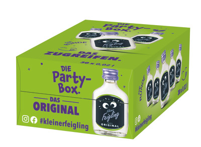 Produktbild: Kleiner Feigling Glas Wodka Feige 0,02l