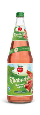 Produktbild: Wolfra Rhabarbernektar 6x1,0l