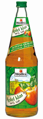 Produktbild: Wolfra Apfelsaft Klar 6x1,0l
