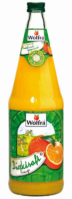 Produktbild: Wolfra Direktsaft Orange 6x1,0l