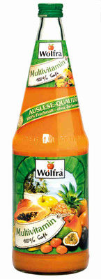 Produktbild: Wolfra Multivitaminsaft 6x1,0l