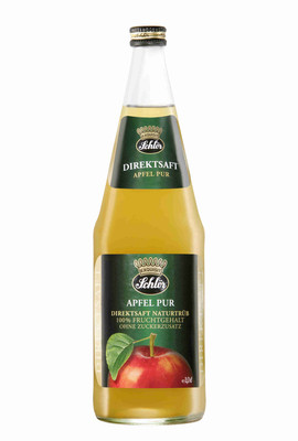 Produktbild: Schlör Apfel Pur Naturtrueb Direktsaft 6x1,0l