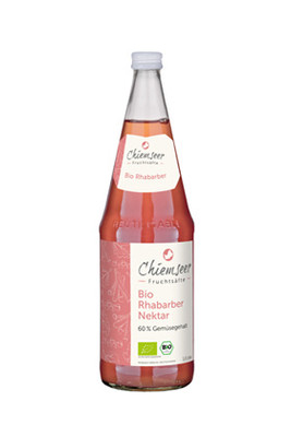 Produktbild: Chiemseer Bio Rhabarber Nektar 6x1,0l
