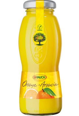 Produktbild: Rauch 100% Orange ohne Fruchtfleisch 24x0,2 MW