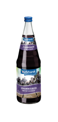 Produktbild: Burkhardt Johannisbeernektar schwarz 6x1,0l