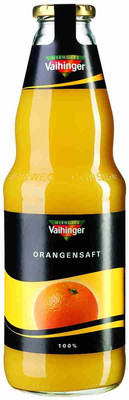 Produktbild: Vaihinger Orangensaft 100% 6x1,0l