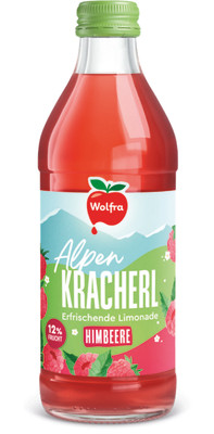 Produktbild: Wolfra Alpenkracherl Himbeere 0,33l MW