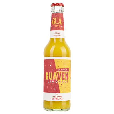 Produktbild: GUA Fruchtlimo mit Ingwer Kurkumasaft 0,33l MW