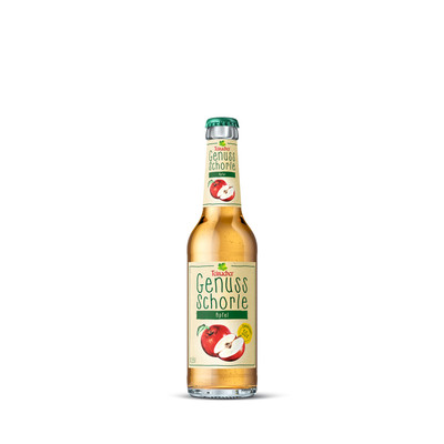 Produktbild: Teinacher Genuss-Schorle Apfel 12x0,33 MW Gl.