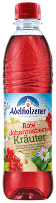 Produktbild: Adelholzener Rote Johannisb. Kräuter PET 0,5l MW