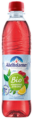 Produktbild: Adelholzener Bio Himbeere Zitrone PET 0,5l MW