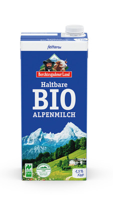Produktbild: Berchtes.La. Haltb. Bio-Alpenmilch 1,5% 1,0l